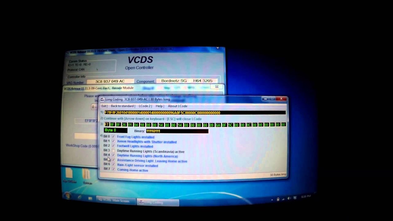 vcds fault codes